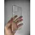 Силиконовый чехол Alabay для Apple iPhone 15 Plus (Прозрачный)