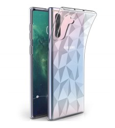 Силиконовый чехол Prism Case Samsung Galaxy Note 10 (Прозрачный)