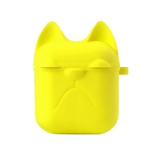 Чехол для наушников Apple AirPods Doggy Case (жёлтый)