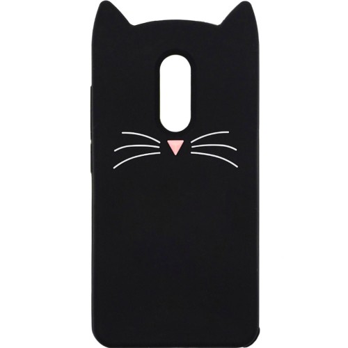 Силикон Kitty Case Xiaomi Redmi Note 4x (Чёрный)