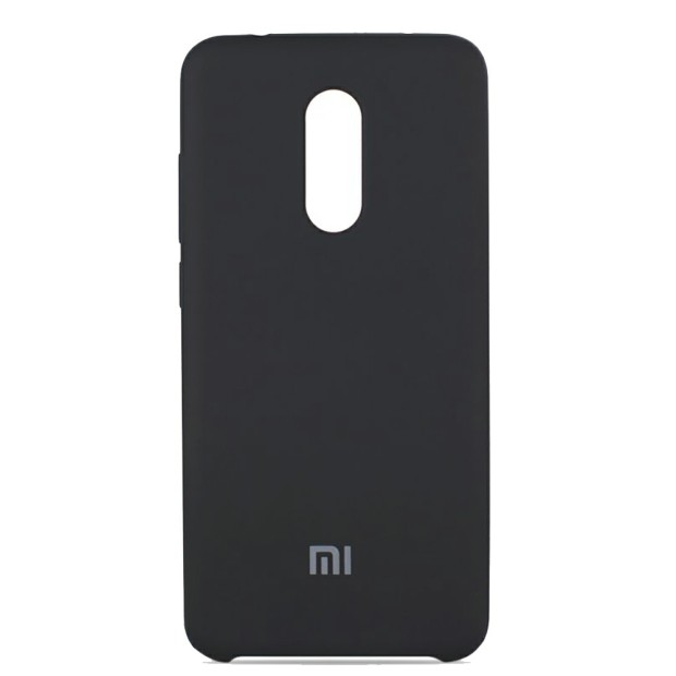 Силиконовый чехол Original Case Xiaomi Redmi 5 Plus (Тёмно-серый)