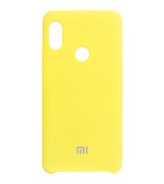 Силиконовый чехол Original Case Xiaomi Redmi Note 6 / Note 6 Pro (Жёлтый)