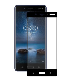 Защитное стекло 3D Nokia 8 Black