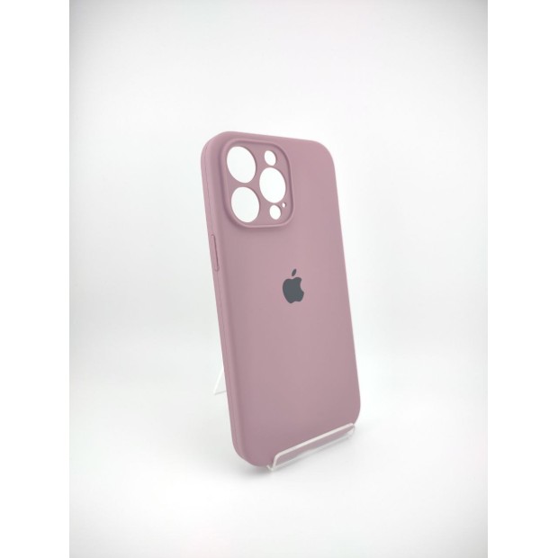 Силикон Original RoundCam Case Apple iPhone 14 Pro Max (01) Bilberry