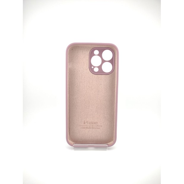 Силикон Original RoundCam Case Apple iPhone 14 Pro Max (01) Bilberry