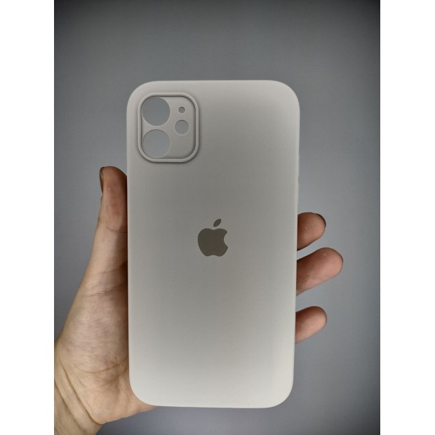 Силикон Original Square RoundCam Case Apple iPhone 11 (16) Stone