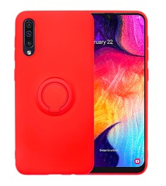 Чехол Ring Silicone Case Samsung Galaxy A30s / A50 / A50s (Красный)