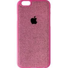 Силикон Textile Apple iPhone 6 / 6s (Розовый)