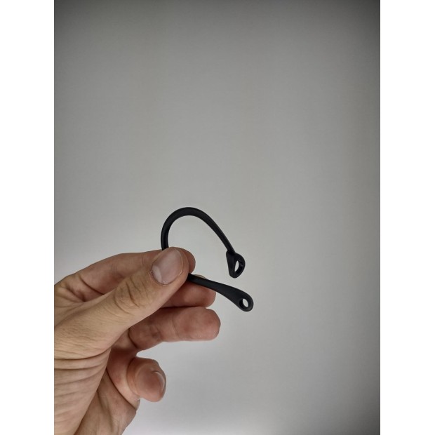 Дужка заушная силиконовая Apple AirPods (Чёрная)