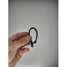 Дужка заушная силиконовая Apple AirPods (Чёрная)