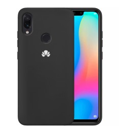 Силикон Original 360 Case Logo Huawei P Smart Plus (Чёрный)