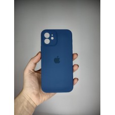 Силикон Original RoundCam Case Apple iPhone 12 (22) Blue Cobalt