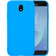 Силиконовый чехол iNavi Color Samsung Galaxy J5 (2017) J530 (голубой)