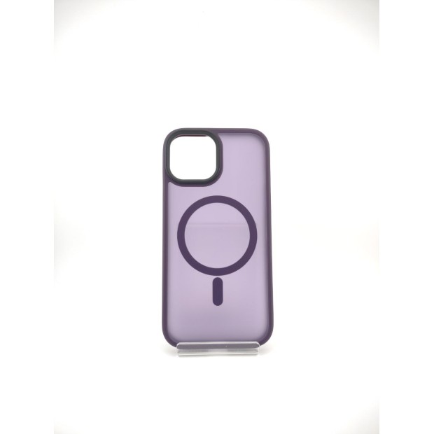 Чехол WAVE Matte Insane Case with MagSafe iPhone 15 (Deep Purple)