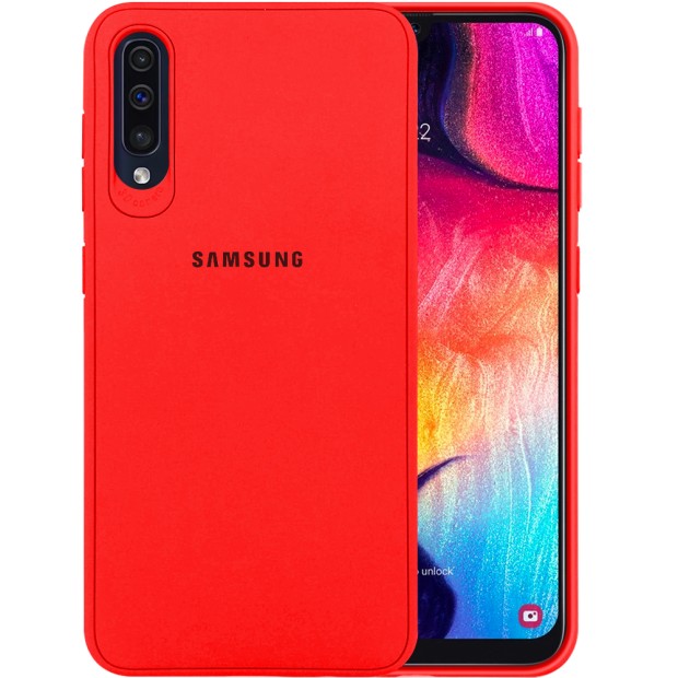Силиконовый чехол Junket Case Samsung Galaxy A30s / A50 / A50s (2019) (Красный)