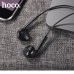 Проводные вкладыши наушники-гарнитура Hoco M101 Crystal Joy (Чёрный)