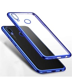 Силиконовый чехол UMKU Line Xiaomi Redmi Note 5 / Note 5 Pro (Синий)