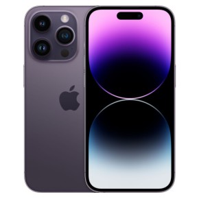 Мобильный телефон Apple iPhone 14 Pro 128Gb (Deep Purple) (Grade A) 86% Б/У