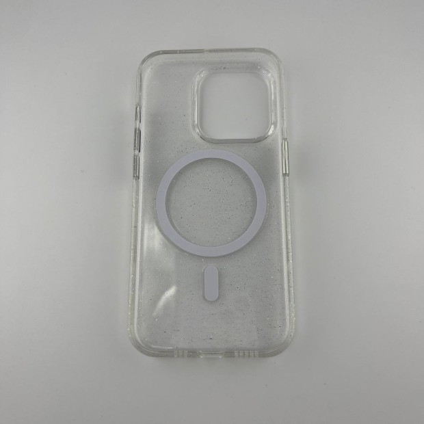 Накладка Blueo Crystal Pro Drop Resistance MagSafe Apple iPhone 15 Pro (Glitter Transparent)