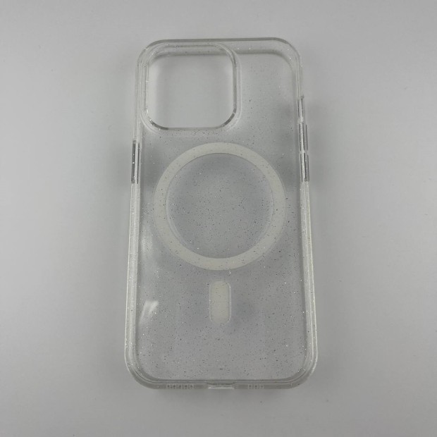 Накладка Blueo Crystal Pro Drop Resistance MagSafe Apple iPhone 15 Pro (Glitter Transparent)