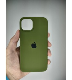 Силикон Original Round Case Apple iPhone 13 (46) Deep Green