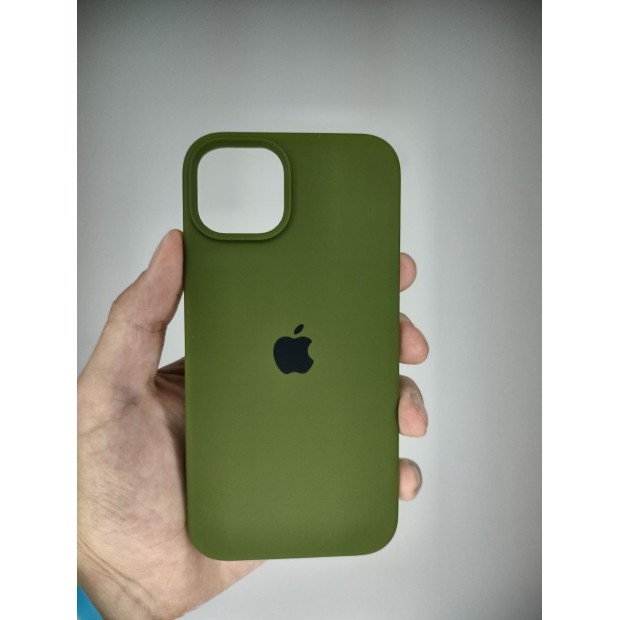 Силикон Original Round Case Apple iPhone 13 (46) Deep Green
