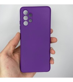 Силикон Original 360 ShutCam Case Samsung Galaxy A32 (2021) (Фиолетовый)
