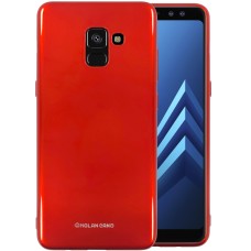 Силикон Molan Shining Samsung Galaxy A8 Plus (2018) A730 (Красный)
