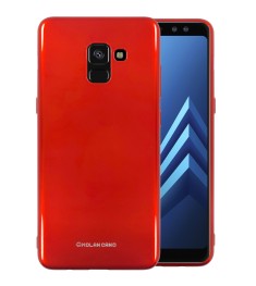 Силикон Molan Shining Samsung Galaxy A8 Plus (2018) A730 (Красный)