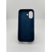 Силикон Original Round Case Apple iPhone 16 (09) Midnight Blue