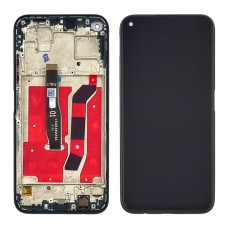 Дисплей для Huawei P40 Lite с чёрным тачскрином и корпусной рамкой