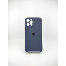 Силикон Original RoundCam Case Apple iPhone 12 Pro Max (09) Midnight Blue