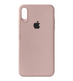 Силикон Junket Cace Apple iPhone XS Max (Пудровый)