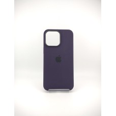 Чехол Silicone Case with MagSafe Apple iPhone 14 Pro Max (Elderberry)