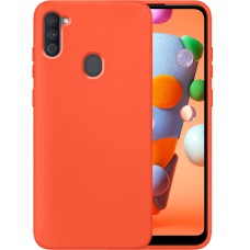 Силикон Original 360 Case Samsung Galaxy M11 / A11 (Оранжевый)