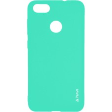 Силиконовый чехол iNavi Color Huawei Nova Lite (2017) (Бирюзовый)