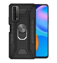 Бронь-чехол Ring Armor Case Huawei P Smart (2021) (Чёрный)