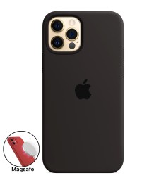 Силікон Original MagSafe Case Apple iPhone 12 Pro Max (Black)