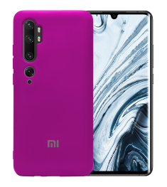 Силикон Original Case Xiaomi Mi CC9 Pro / Note 10 (Сиреневый)