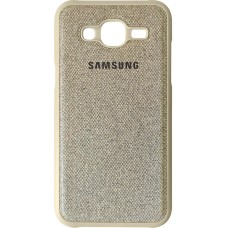 Силикон Textile Samsung Galaxy J5 (2015) J500 (Хаки)