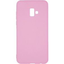 Силиконовый чехол Multicolor Samsung J6 Plus (2018) J610 (розовый)