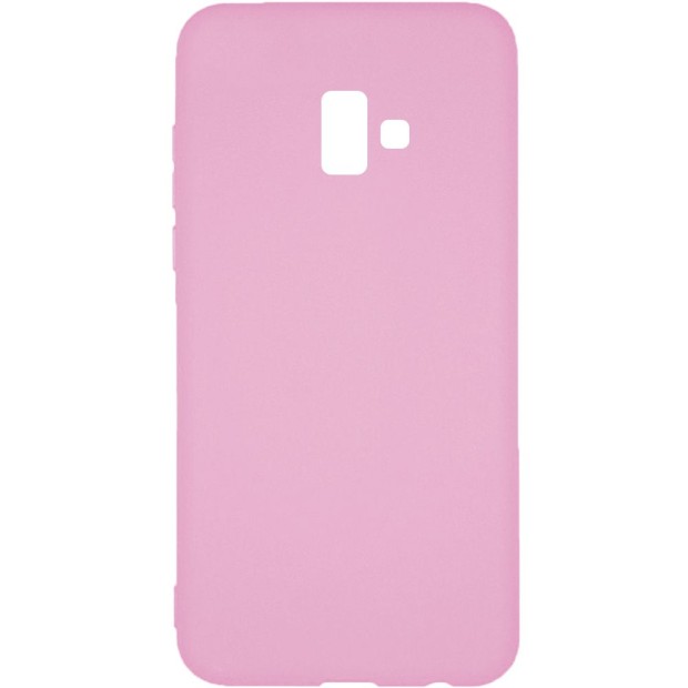 Чехол Силикон Multicolor для Samsung Galaxy J6 Plus (2018) J610 (розовый)