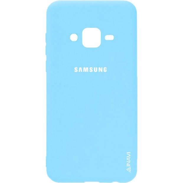 Силиконовый чехол Original Case Samsung Galaxy J5 (2016) J510 (Светло-голубой)