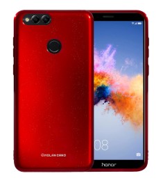 Силиконовый чехол Molan Shining Huawei Honor 7X  (Красный)
