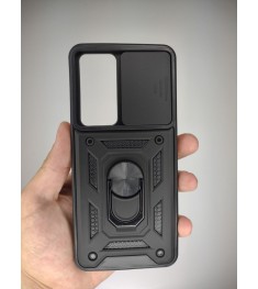 Бронь-чехол Ring Serge Armor Case Xiaomi 12T / 12T Pro (Чёрный)