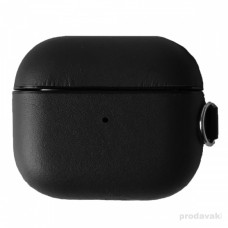 Чехол для наушников Leather Case Apple AirPods 3 (Black)