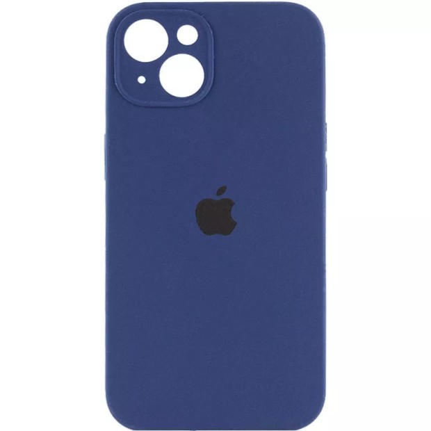 Силикон Original RoundCam Case Apple iPhone 14 Plus (22) Blue Cobalt