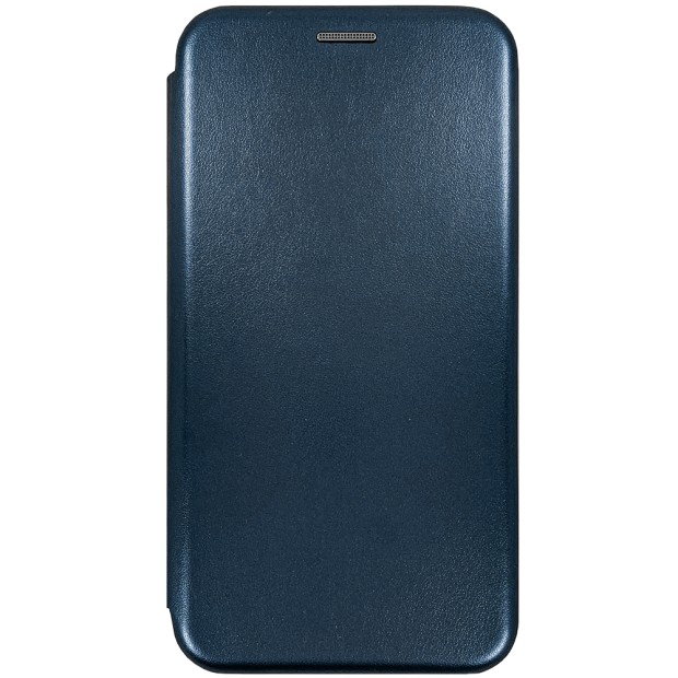 Чохол-книжка Оригінал Samsung Galaxy A12 (2020) (Темно-синій)