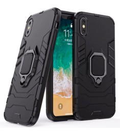 Бронь-чехол Ring Armor Case Apple iPhone XS Max (Чёрный)