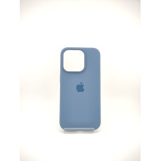 Чехол Silicone Case with MagSafe Apple iPhone 15 Pro (Winter Blue)